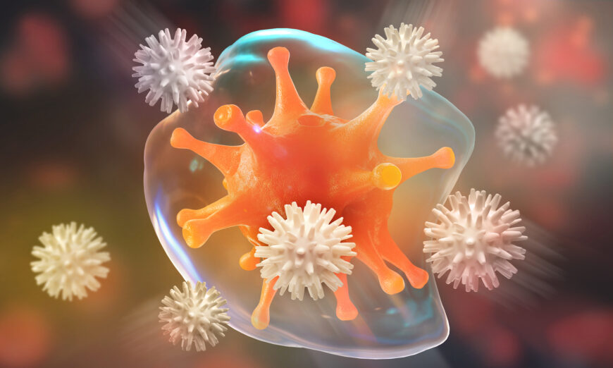 Les leucocytes attaquent le virus dans le système immunitaire.  (Yurchanka Siarhei/Shutterstock)