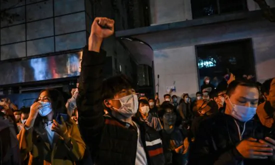 ‘I’m Witnessing History in the Making,’ Says Protester in Shanghai