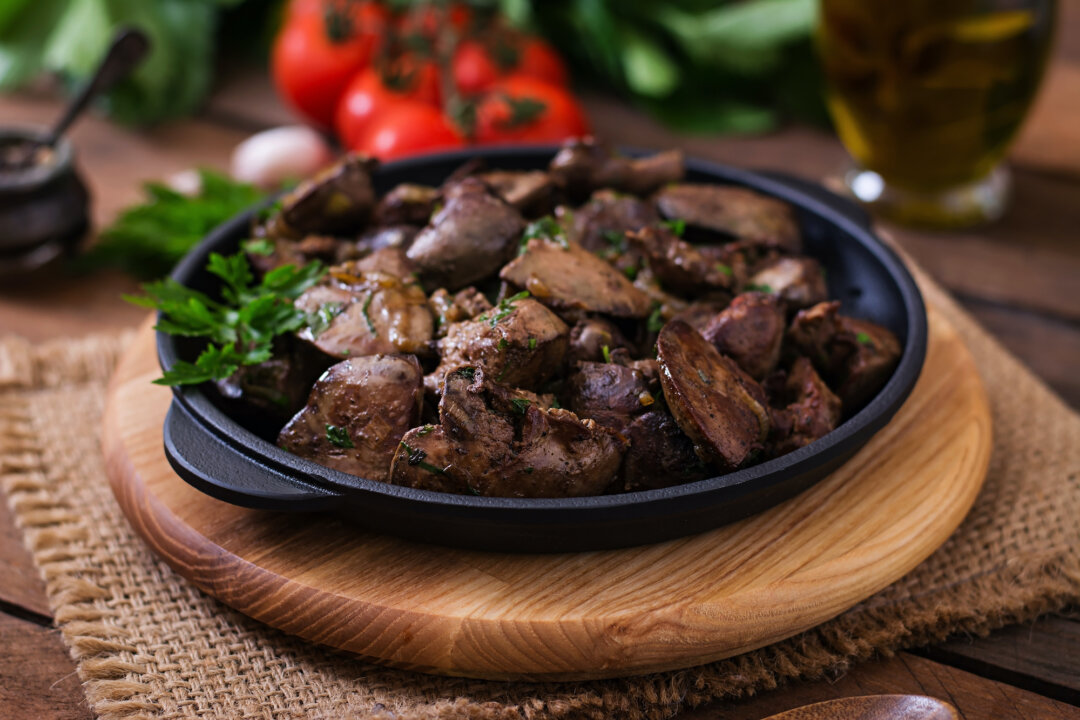 Liver is the quintessential nutrient-dense food, rich in vitamins and minerals that help our bodies achieve their maximum genetic potential.(Timolina/Shutterstock)
