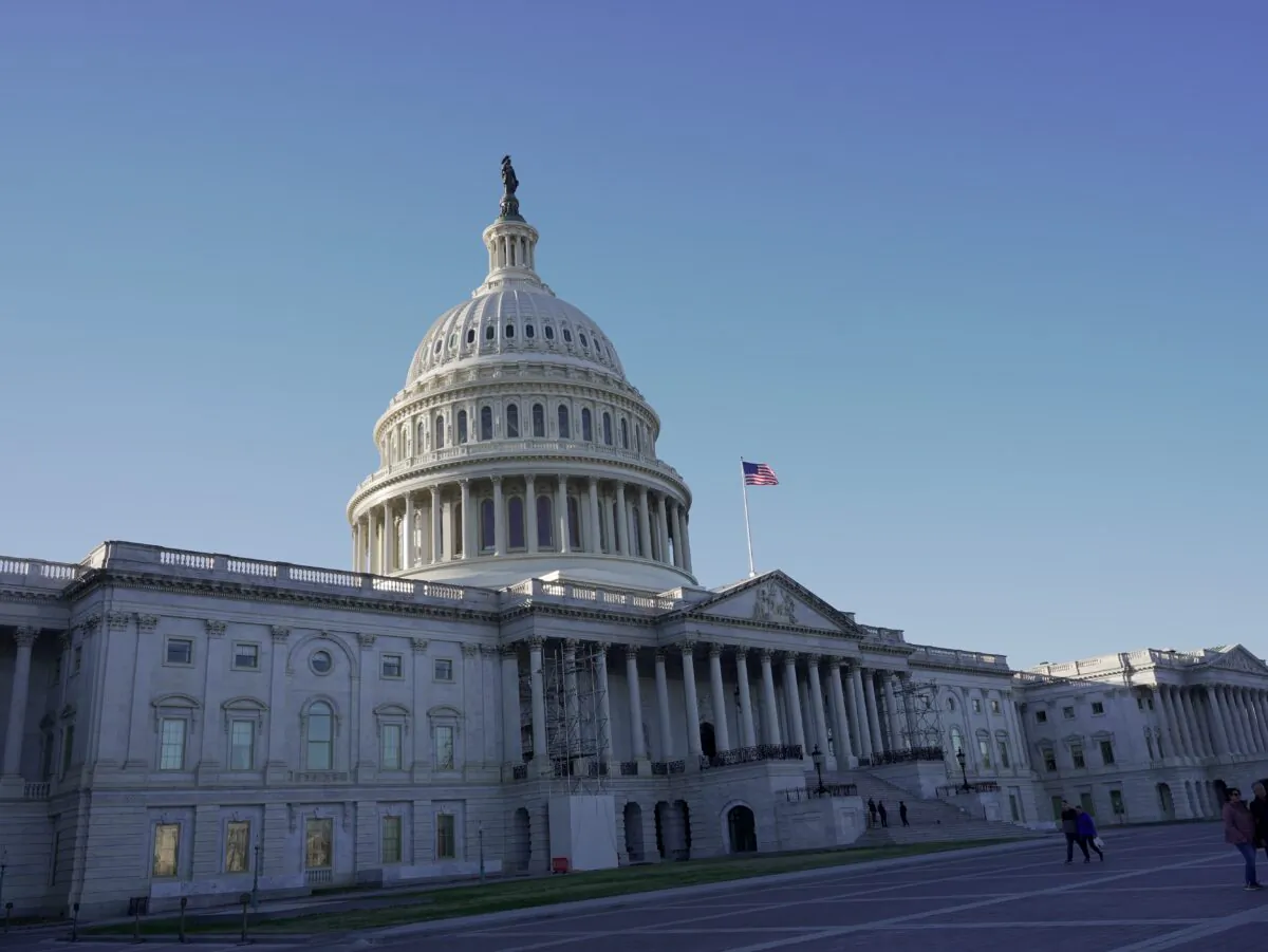 The U.S. Capitol building in Washington on Nov. 22, 2022. (Lei Chen/The Epoch Times)