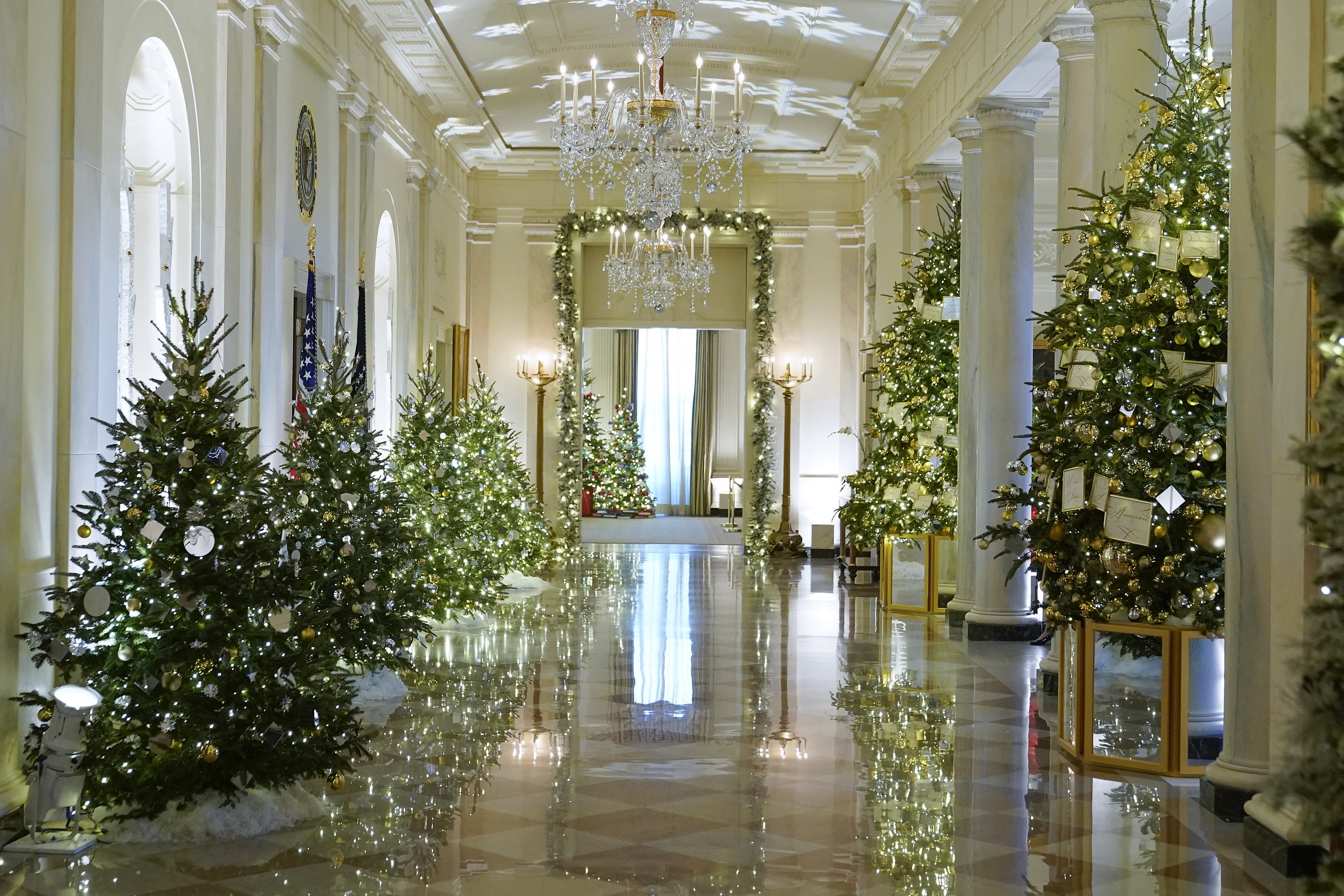 First Lady Unveils 'We the People' White House Holiday Decorations - Vimarsana News