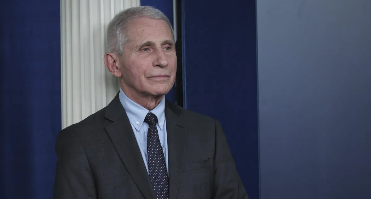 Dr. Anthony Fauci in Washington on Nov. 22, 2022. (Win McNamee/Getty Images)