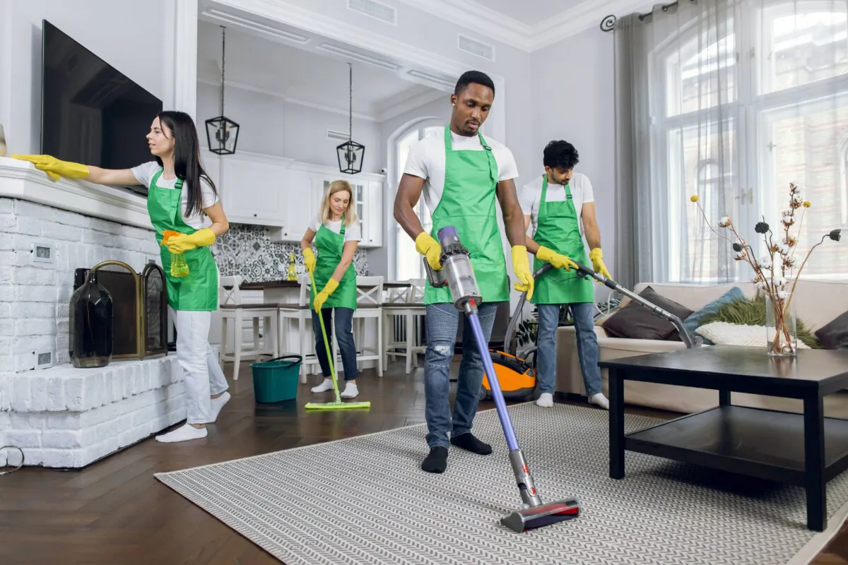 A home cleaning service can be a great gift, especially for those who are busy or have mobility issues. (SofikoS/Shutterstock)