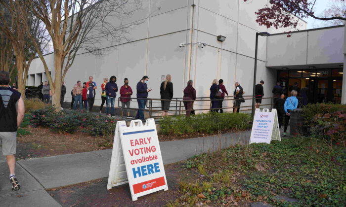 Record Numbers Turn Out For Early Voting In Georgia Senate Runoff | The ...