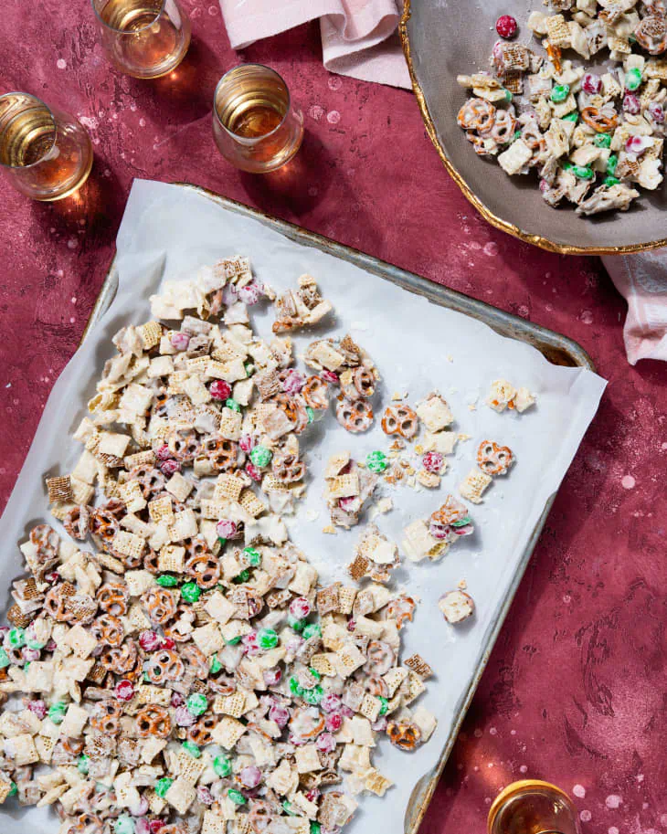 This sweet and savory mix is a guaranteed hit at parties or as gifts for Christmas. (Nicole Wolf/TNS)