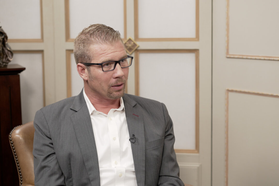 Ben Cort, the CEO of the Foundry Treatment Center and author of “Weed, Inc.: The Truth About the Pot Lobby, THC, and the Commercial Marijuana Industry," in Washington on Nov. 2, 2022. (Tiffany Coutris/CPI Studios)