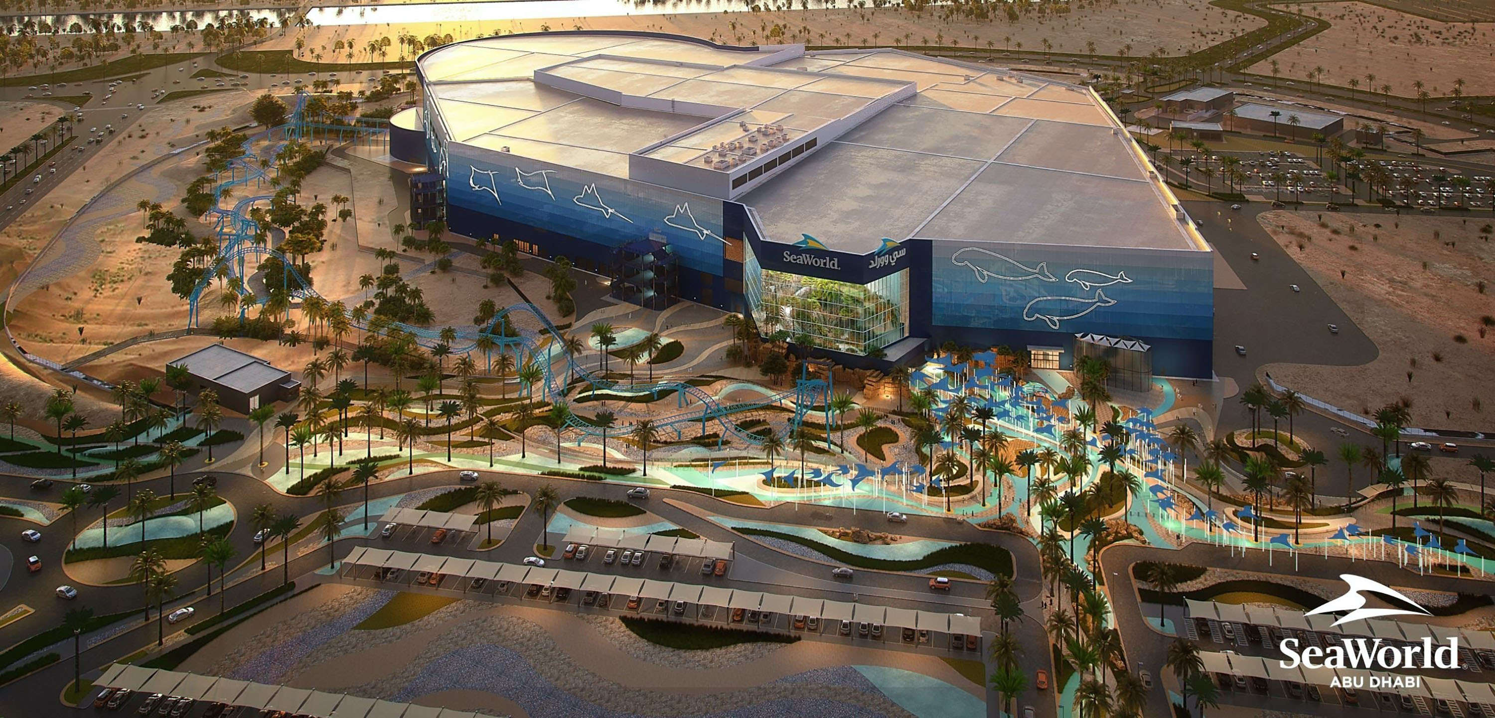 A rendering of Sea World Abu Dhabi.