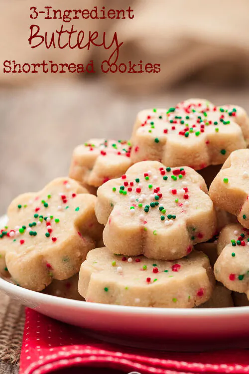 These are the EASIEST shortbread cookies, and they’re absolutely perfect.
 (Courtesy of Amy Dong)