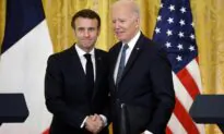 Macron and Biden Give Statements in Paris