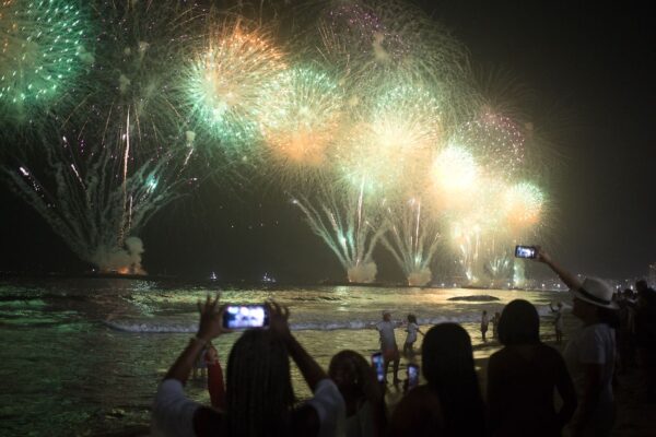 BRAZIL-NEW YEAR-FIREWORKS