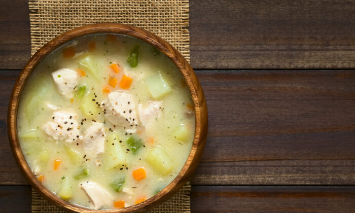 Cheesy Chicken Chowder (Recipe)