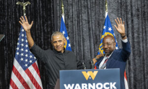 Obama Campaigns for Warnock in Georgia Senate Race