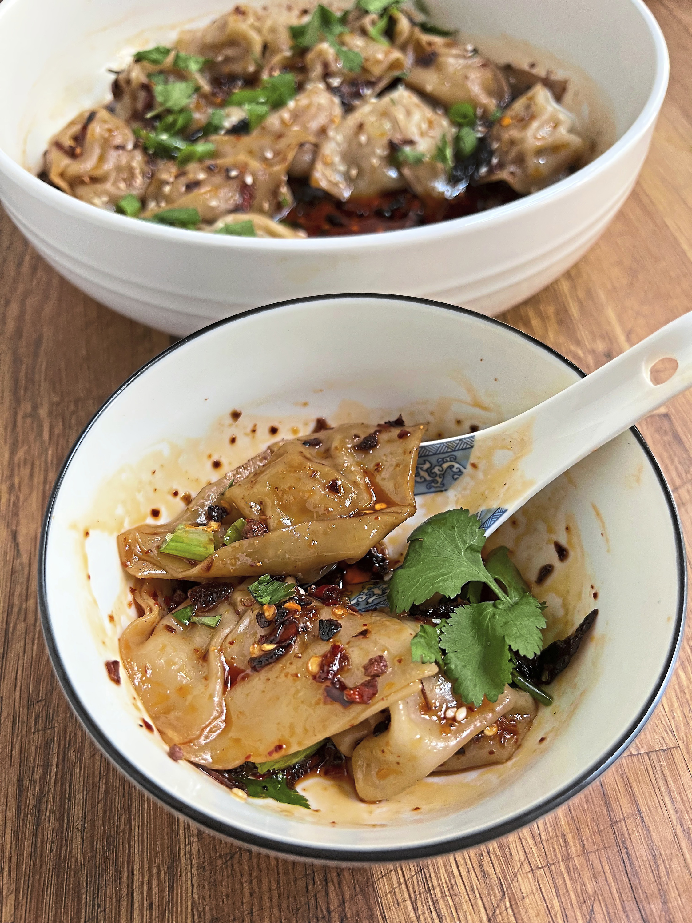 Chili Oil Wontons