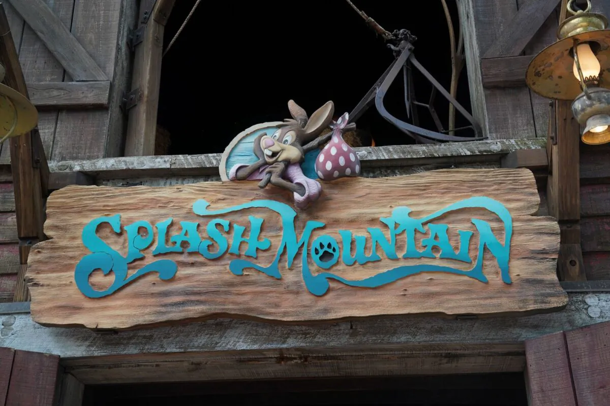 A view of the Splash Mountain ride at Walt Disney World Resort's Magic Kingdom in Orlando, Fla., on July 23, 2020. (Bryan R. Smith/AFP via Getty Images)