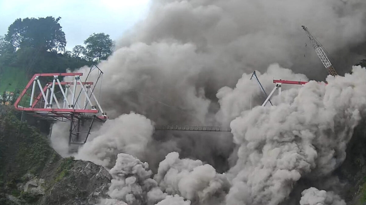 Mount Semeru Volcano eruption