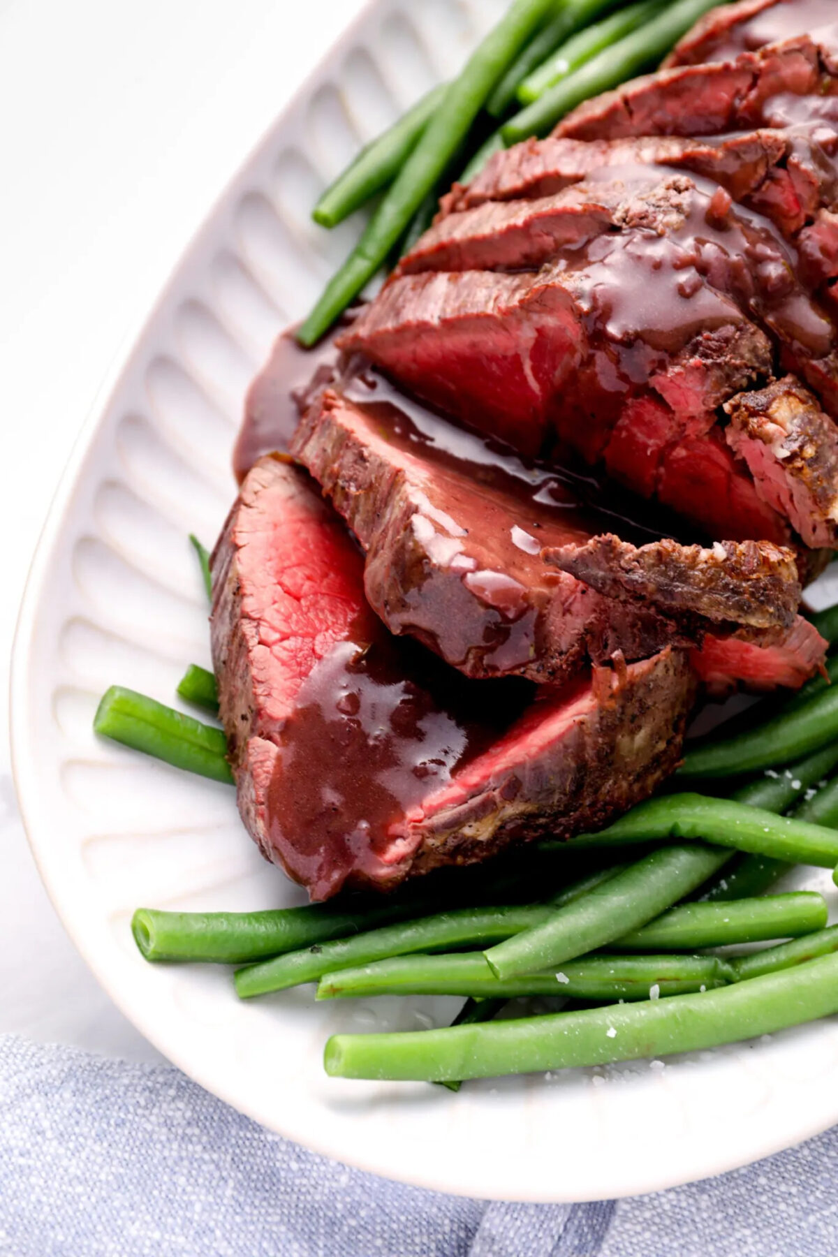 Beef Tenderloin With Red Wine Sauce