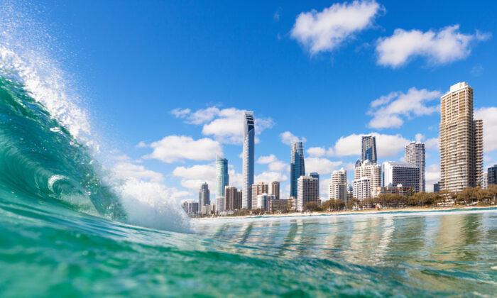 Raj dla surferów na Gold Coast, Australia. (zstock/Shutterstock)