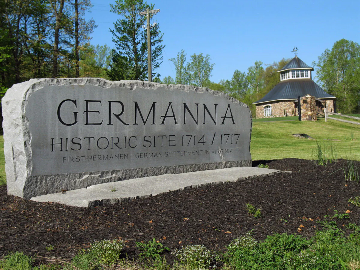 The Germanna Visitor Center in Locust Grove, Va., Rt. 3 at Rapidan River. (JohnnyReb67 / CC BY-SA 3.0)