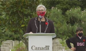 The Canadian Memorial Ceremony to Commemorate the Fallen Soldiers Fighting for HK During WWII