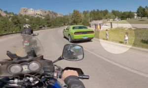 VIDEO: Bikers Spot Lost Kids on the Highway, Stop and Help Reunite Them With Parents