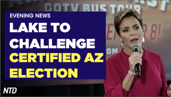 NTD Evening News (Dec. 5): Kari Lake to Challenge Certified Election Results in AZ; ‘Wokeism’ Not Serving Disney Fans: Author