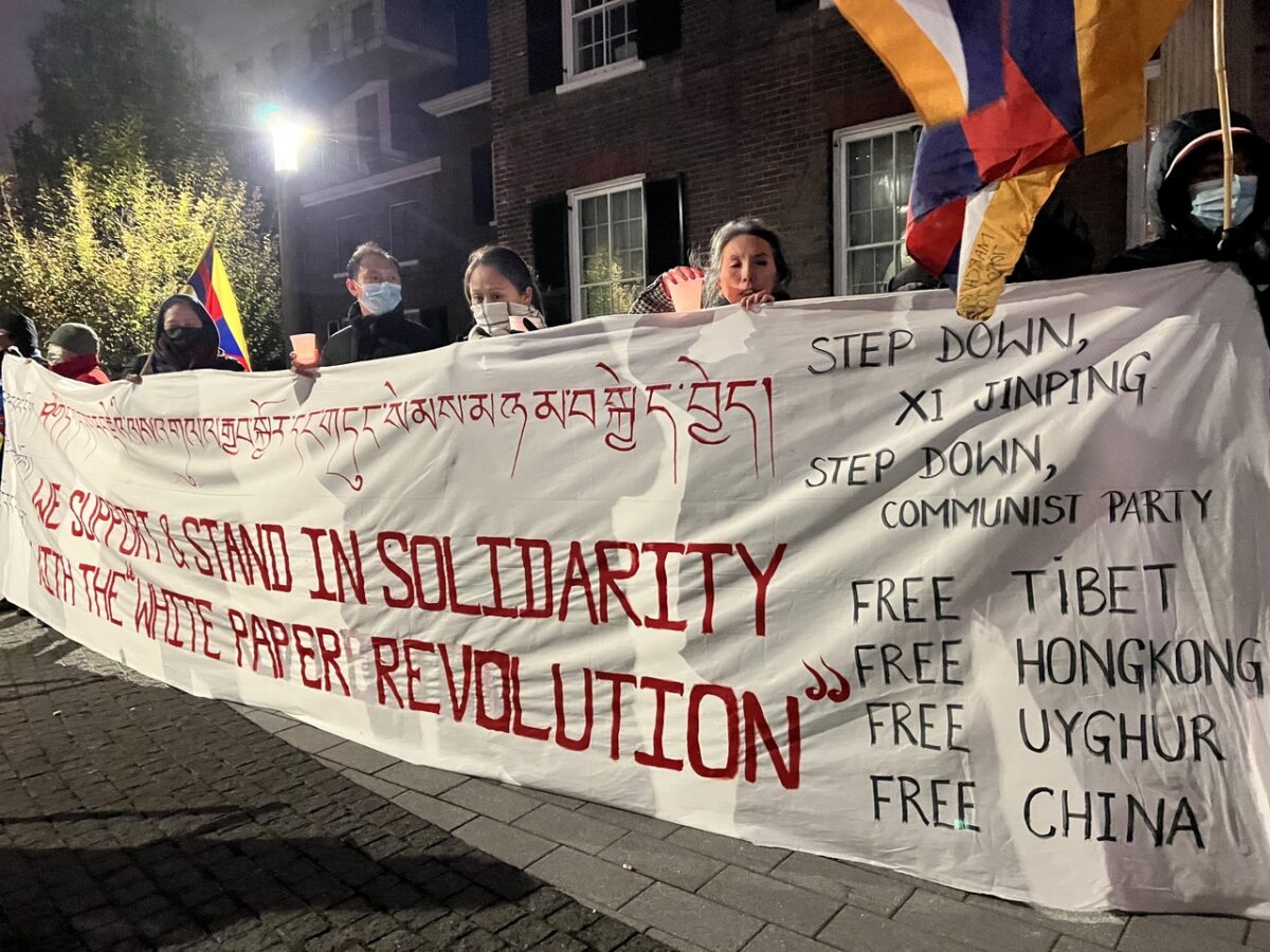 NextImg:Foreign Affairs Minister Responds to Committee Report Supporting December Mass Protests Against China's 'Zero-COVID' Policy