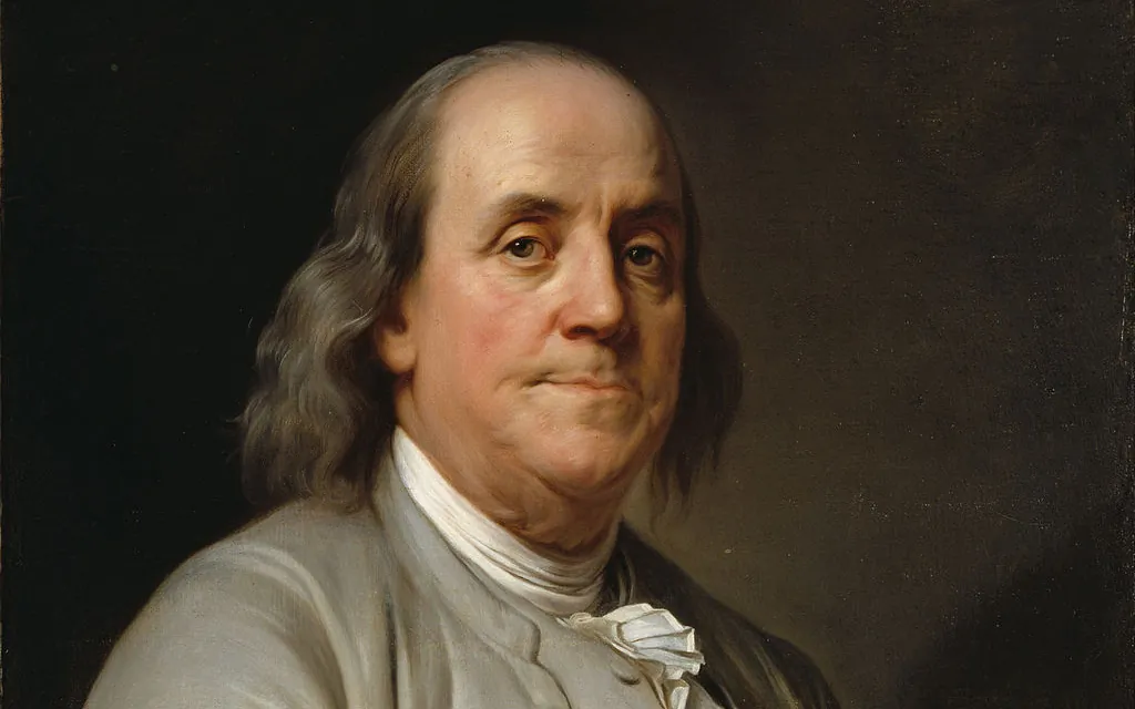 "Benjamin Franklin," circa 1785, by Joseph-Siffred Duplessis (1725–1802). (National Portrait Gallery, Washington, D.C.; Public Domain)