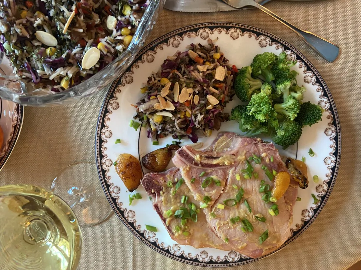 Smoked pork chops have several advantages over roast ham. (JeanMarie Brownson/TNS)