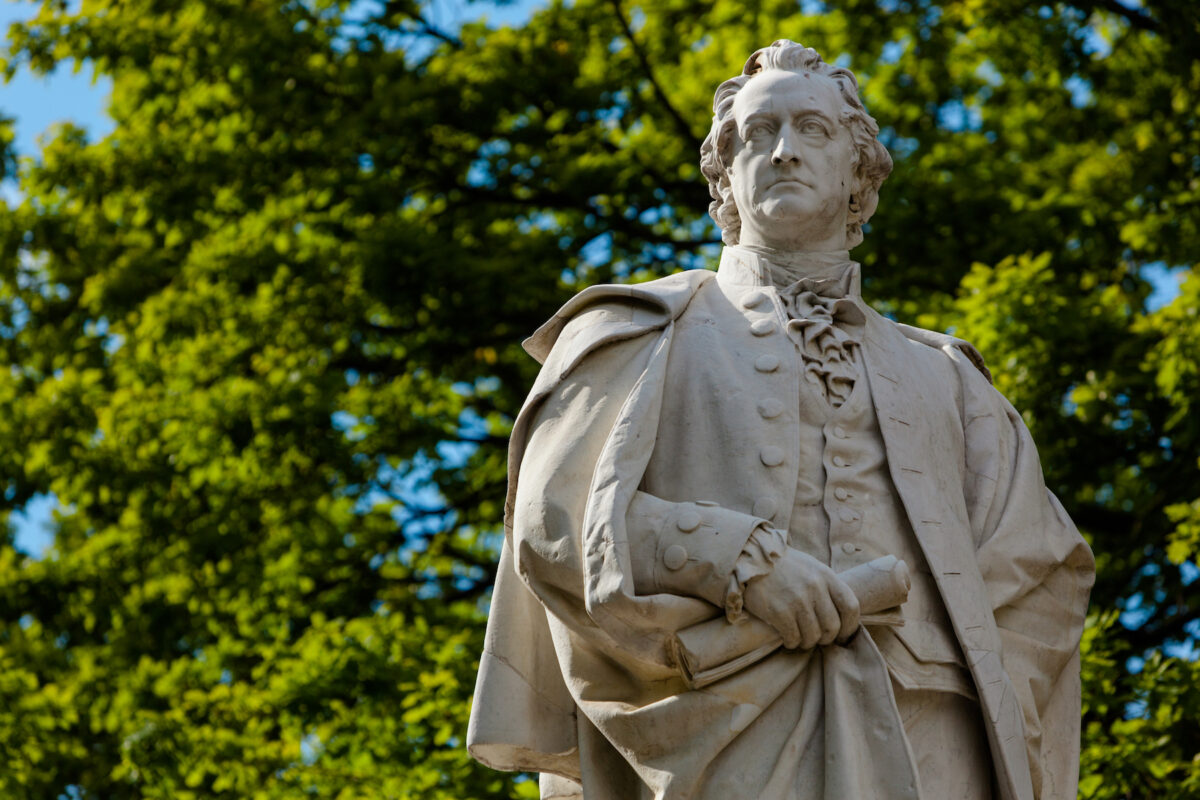 Johann Wolfgang von Goethe, often called “the German Shakespeare” for his impact on German literature. (christianthiel.net/Shutterstock)