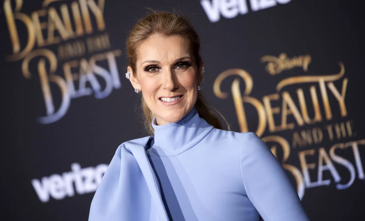 Singer Celine Dion attends the world premiere of "Beauty and the Beast" at El Capitan Theatre in Hollywood, California on March 2, 2017. (Valerie Macon/AFP via Getty Images)