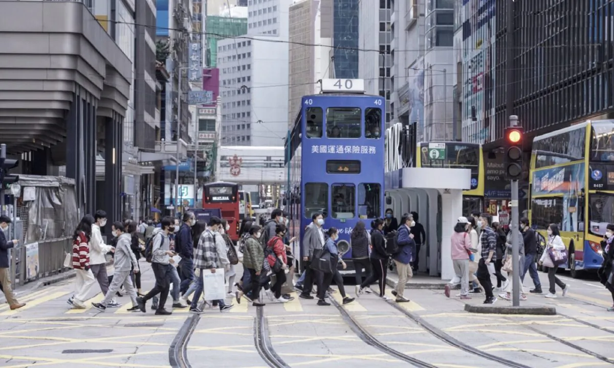 Human resource consulting agency, ECA International, released its latest report on the cost of living on Dec. 7, which showed that New York had overtaken HK to become the most expensive city in the world. (Adrian Yu /The Epoch Times)