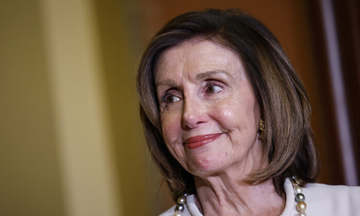 House Speaker Nancy Pelosi (D-Calif.) in Washington on Dec. 8, 2022. (Anna Moneymaker/Getty Images)