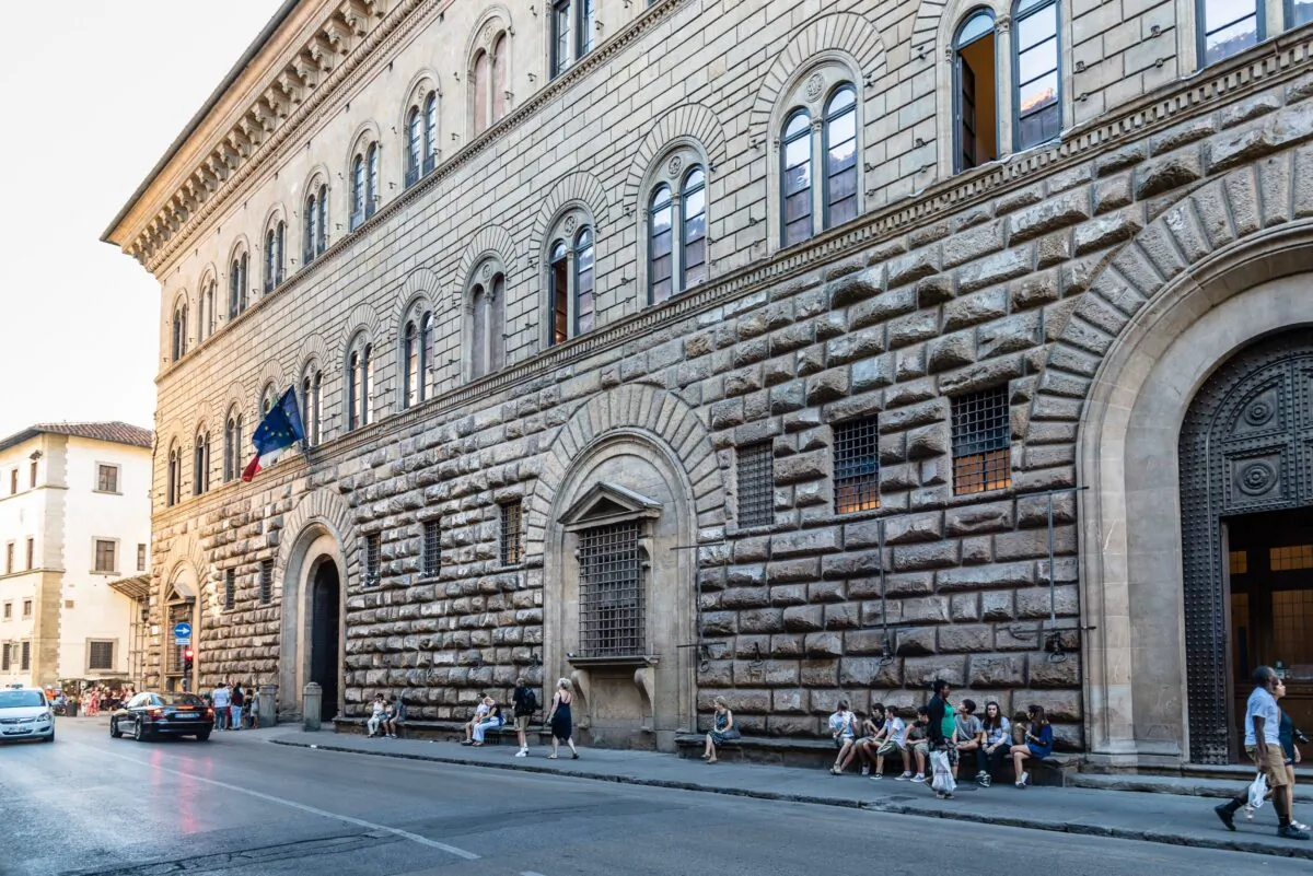 In the historic center of Florence, the birthplace of the Italian Renaissance, stands the former Medici residence, a model of civil Renaissance architecture. The three-level façade inspired many Renaissance architects. The façade’s first level is decorated with rustic stone blocks, the second level has a smooth ashlar surface, and the third level is the shortest but also the most elegant with its ashlar blocks almost free of cracks between each block. (JJFarq/Shutterstock)