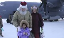 Santa Visit Brings Joy to a Frosty Alaska Inupiat Village