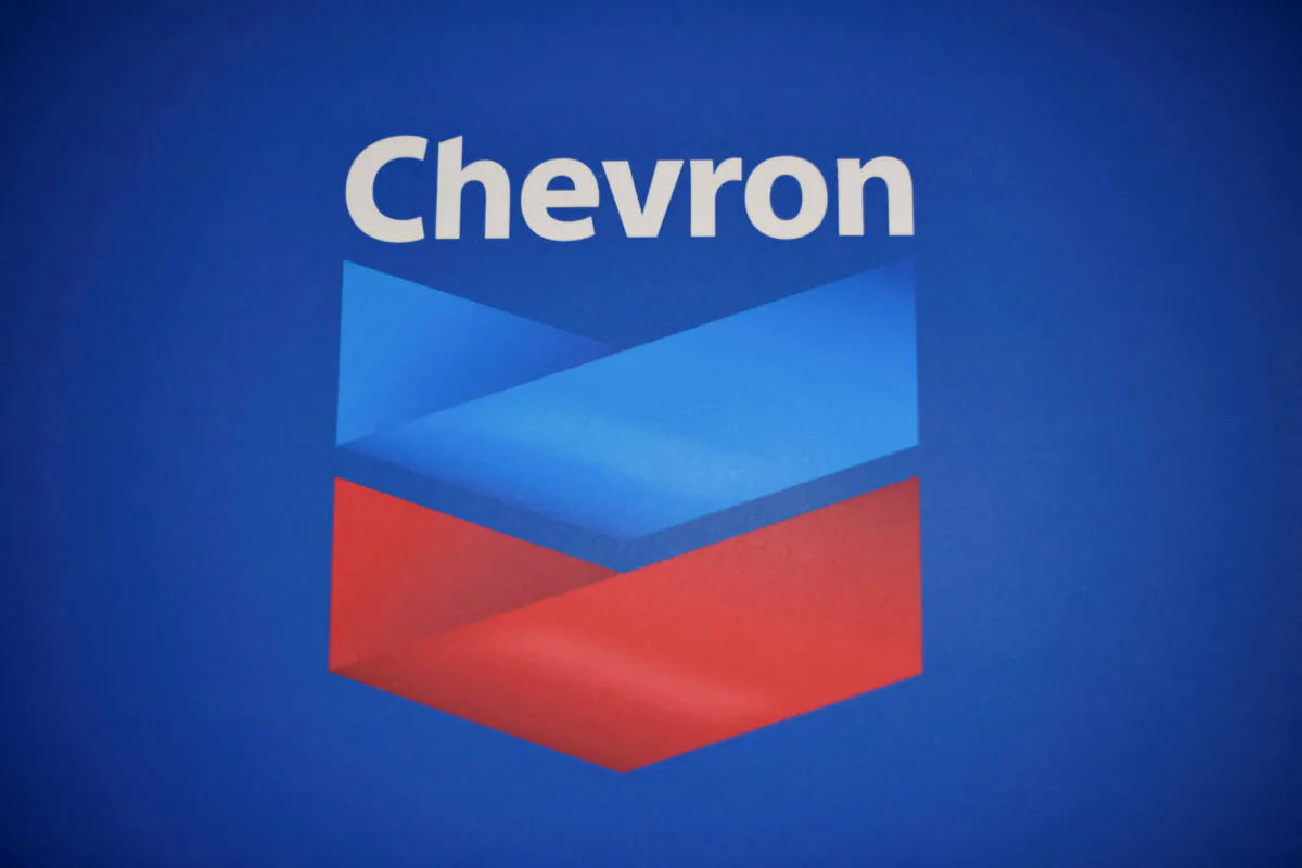 The Chevron logo in a file photo. (Gaby Oraa/Reuters)