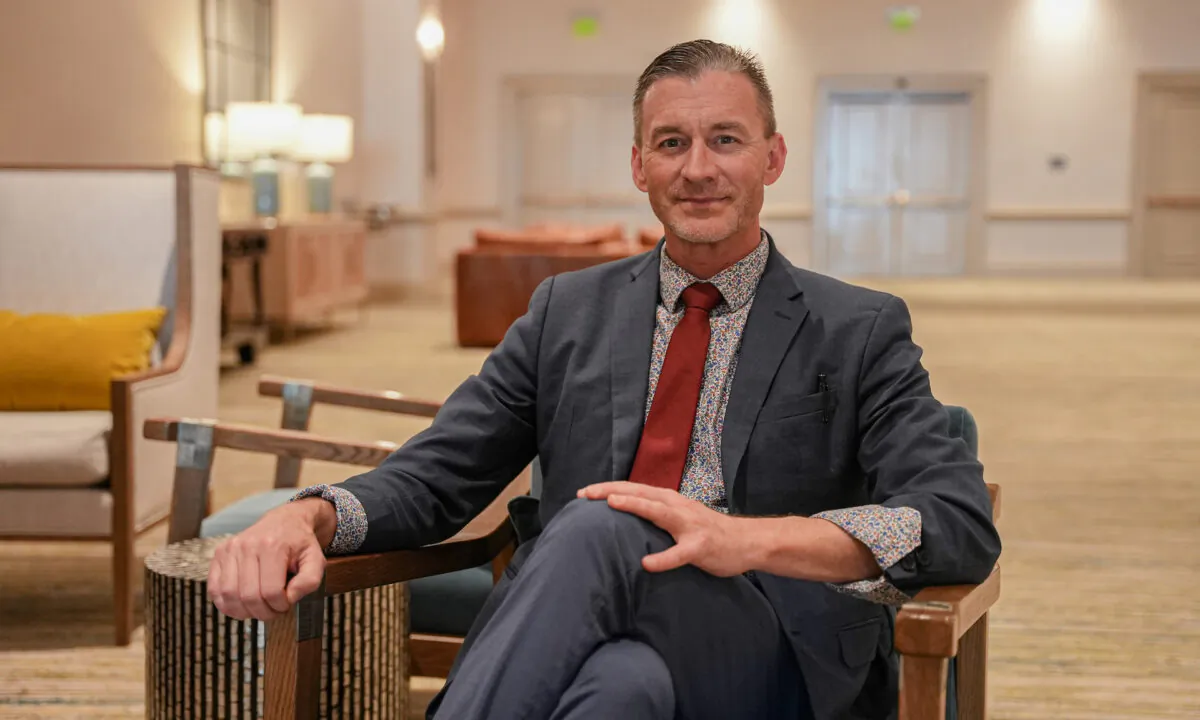 Dr. Ryan Cole, pathologist and founder of Cole Diagnostics. (York Du/The Epoch Times)