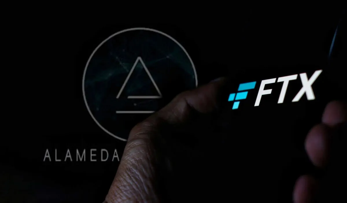 FTX and Alameda Research logos are seen in Jakarta, Indonesia, on Nov. 11, 2022. (Poetra.RH/Shutterstock)