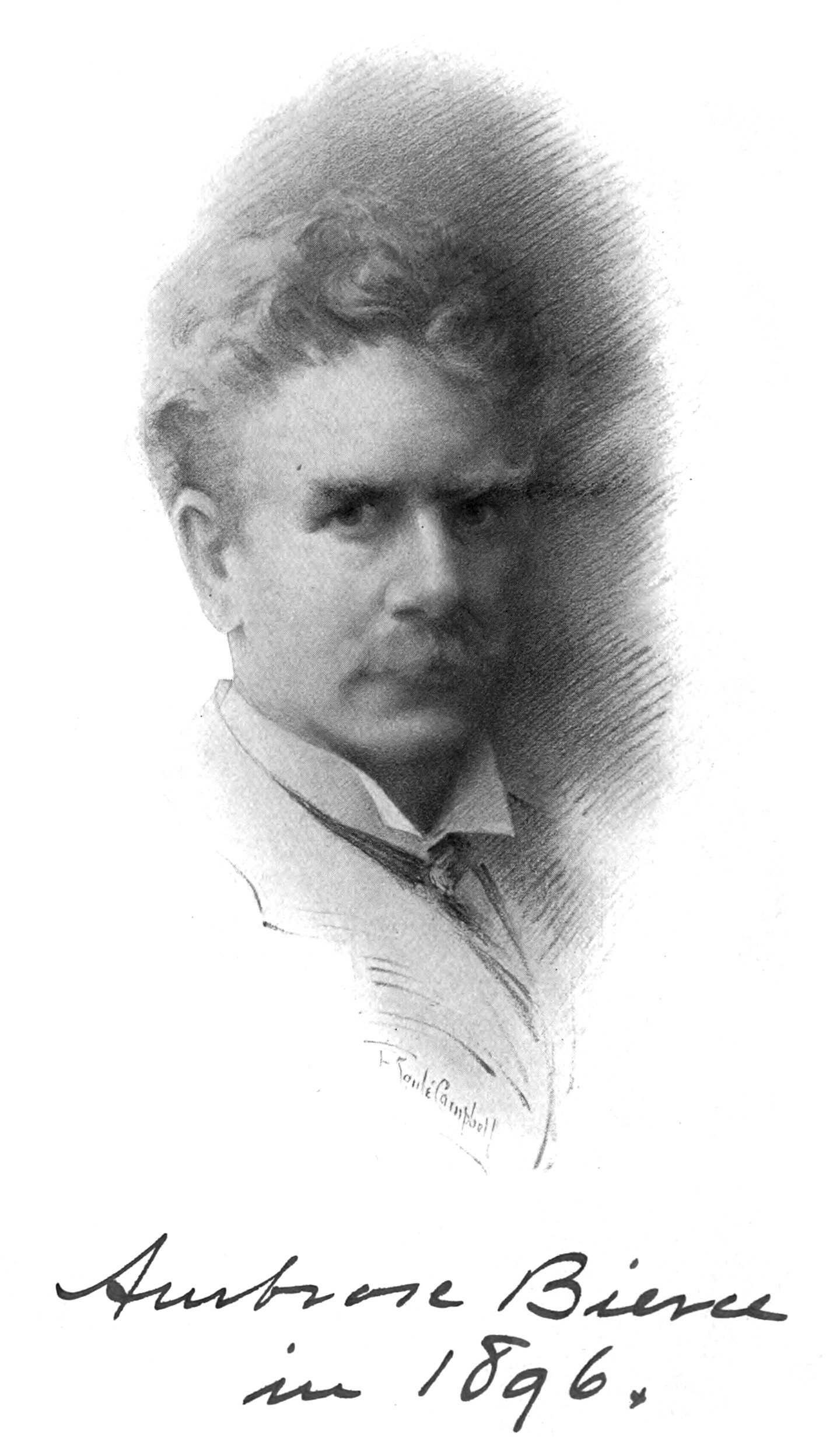 1896 年的安布罗斯·比尔斯。