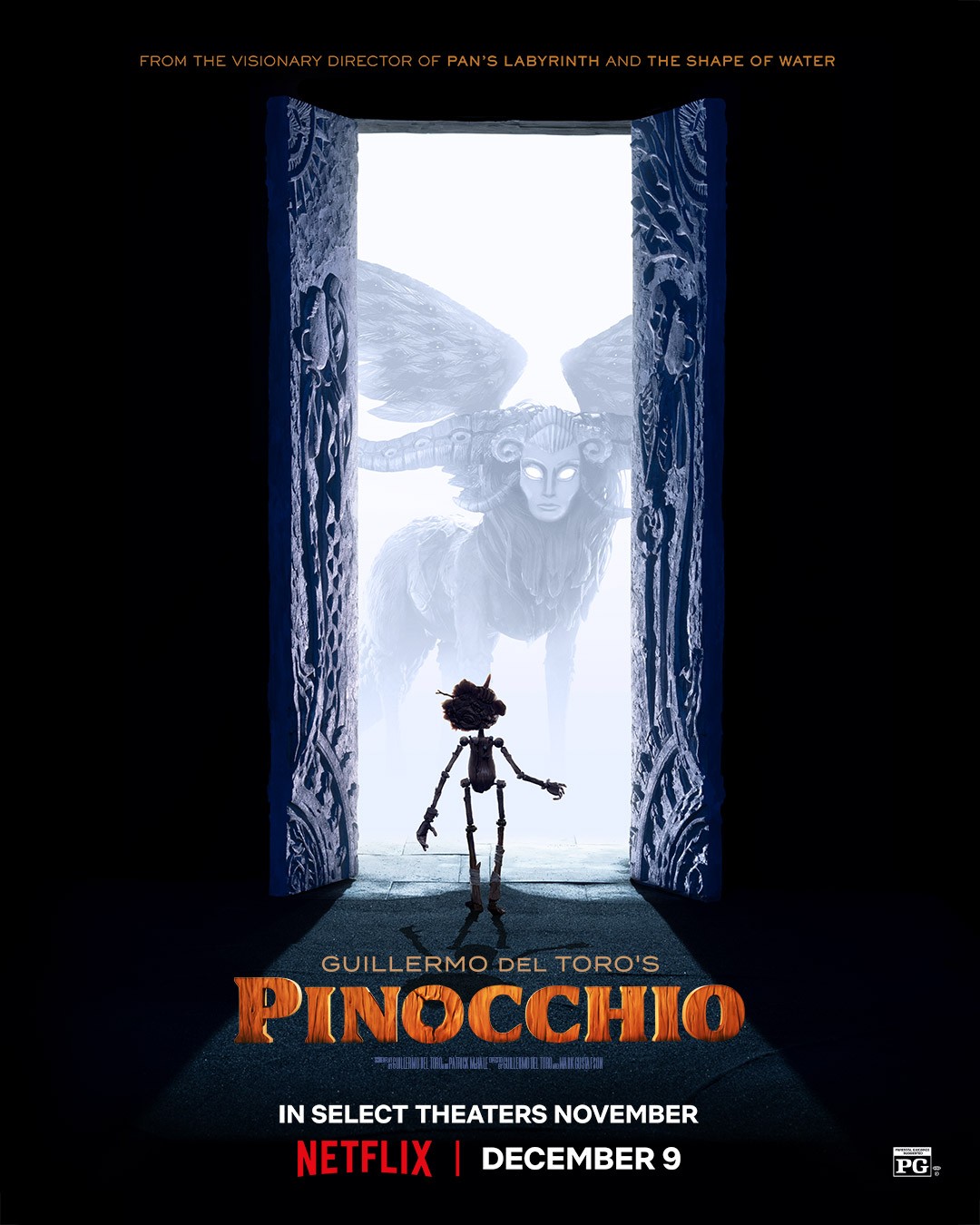 Movie poster for "Pinocchio." (Netflix)