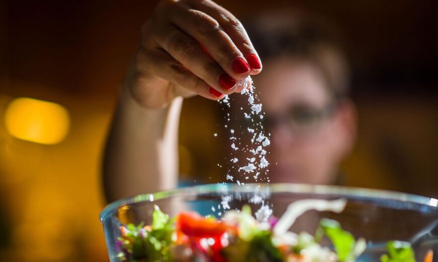 It may not be that we eat too much salt, but rather too much salt from highly processed foods.(goodbishop/Shutterstock)