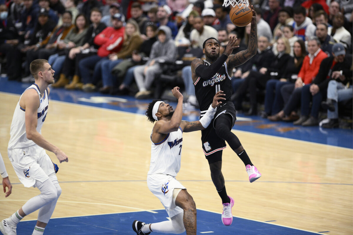 Clippers Edge Wizards 114107 in Wall’s Return to Washington