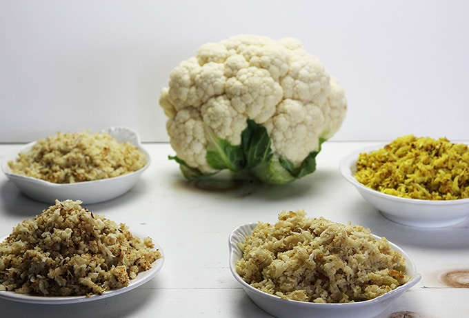 cauliflower rice.