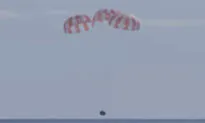 NASA’s Orion Capsule Returns to Earth, Capping Artemis I Flight Around Moon