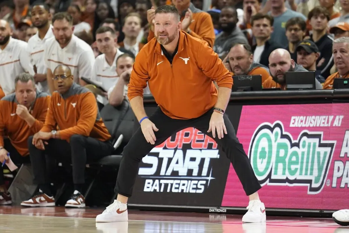 Texas Longhorns head coach Chris Beard during the second half against the Gonzaga Bulldogs at Moody Center in Austin, Texas, on Nov. 16, 2022. (Scott Wachter/USA TODAY Sports via Field Level Media)