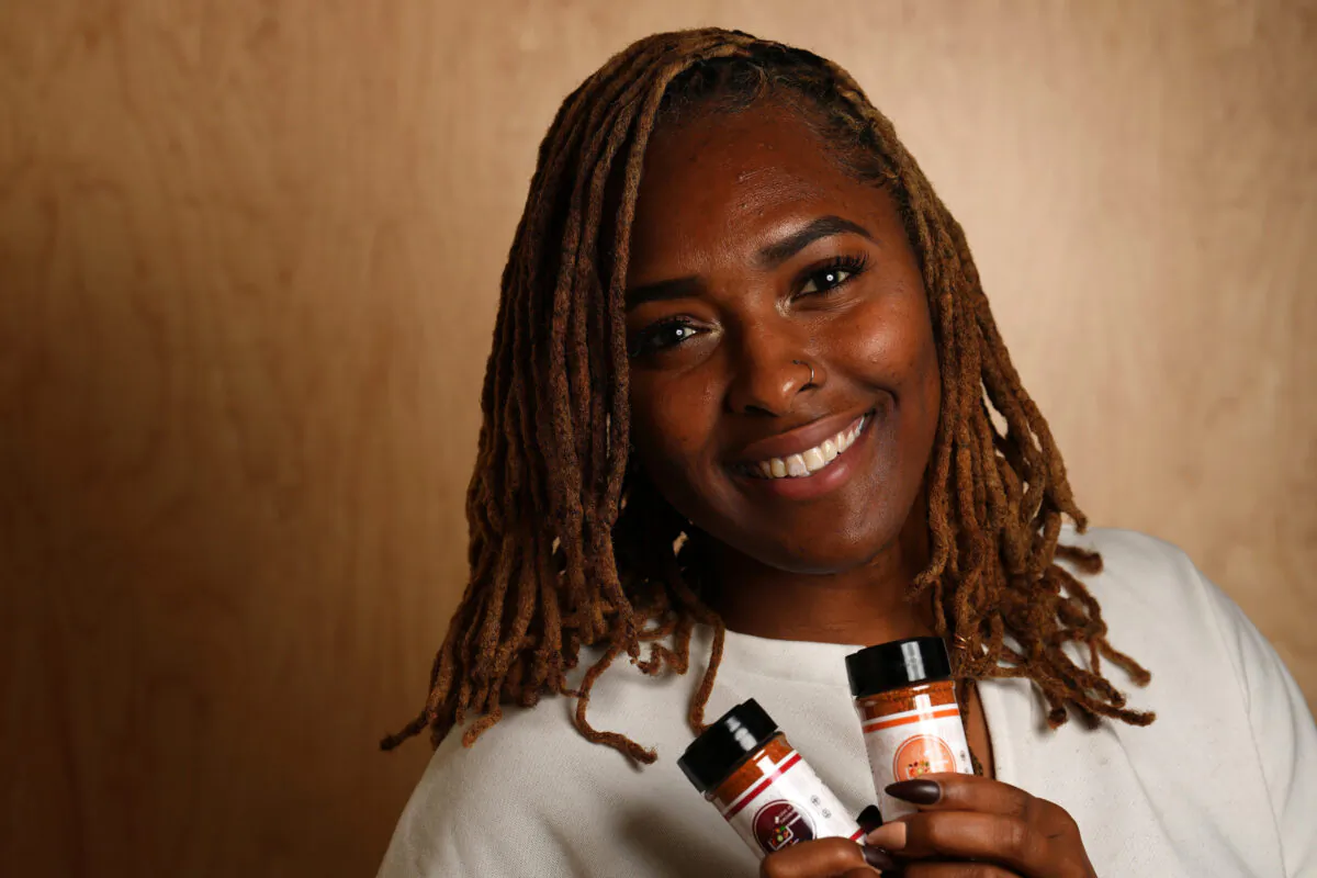 Brianna Edwards of LOV3 It S3asoning hopes her line of low-sodium spices will become a kitchen staple. (Anthony Souffle/Minneapolis Star Tribune/TNS)