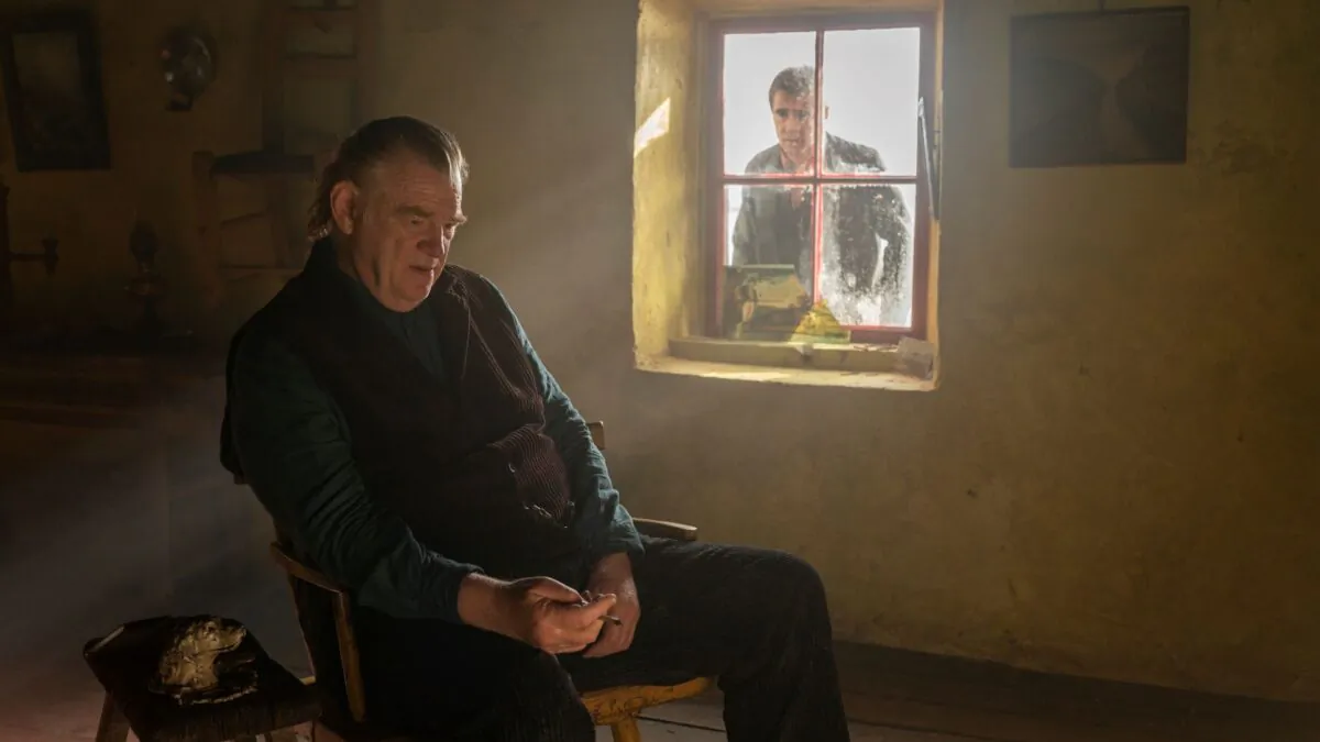 Brendan Gleeson in "The Banshees of Inisherin." (Searchlight Pictures via AP)