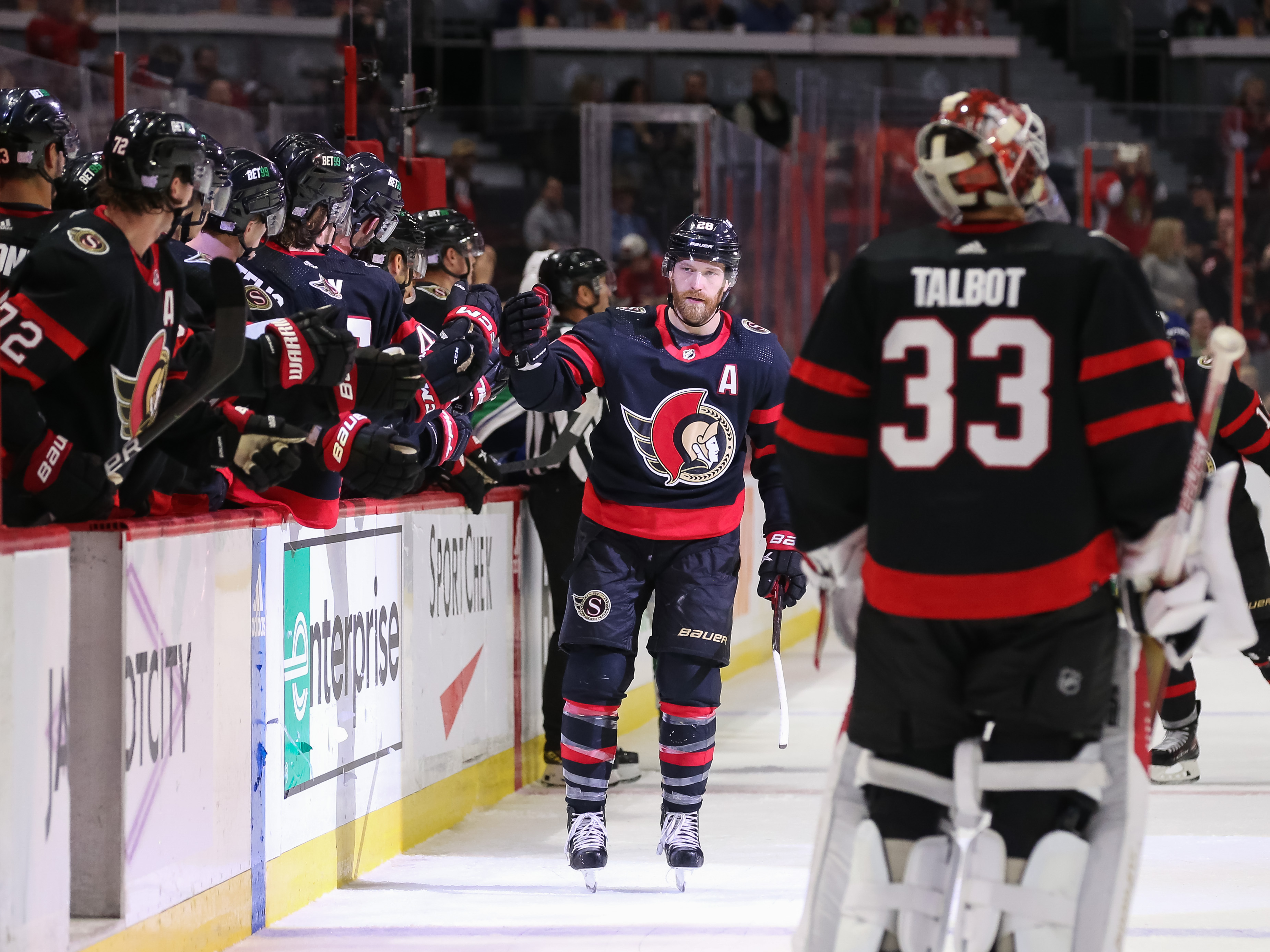 Alex DeBrincat, Cam Talbot Help Senators Blank Ducks - Vimarsana News