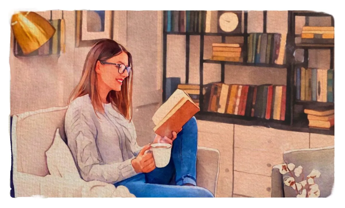 In addition to being a pleasant pastime, reading expands our world and even improves brain function. (Fei Meng)