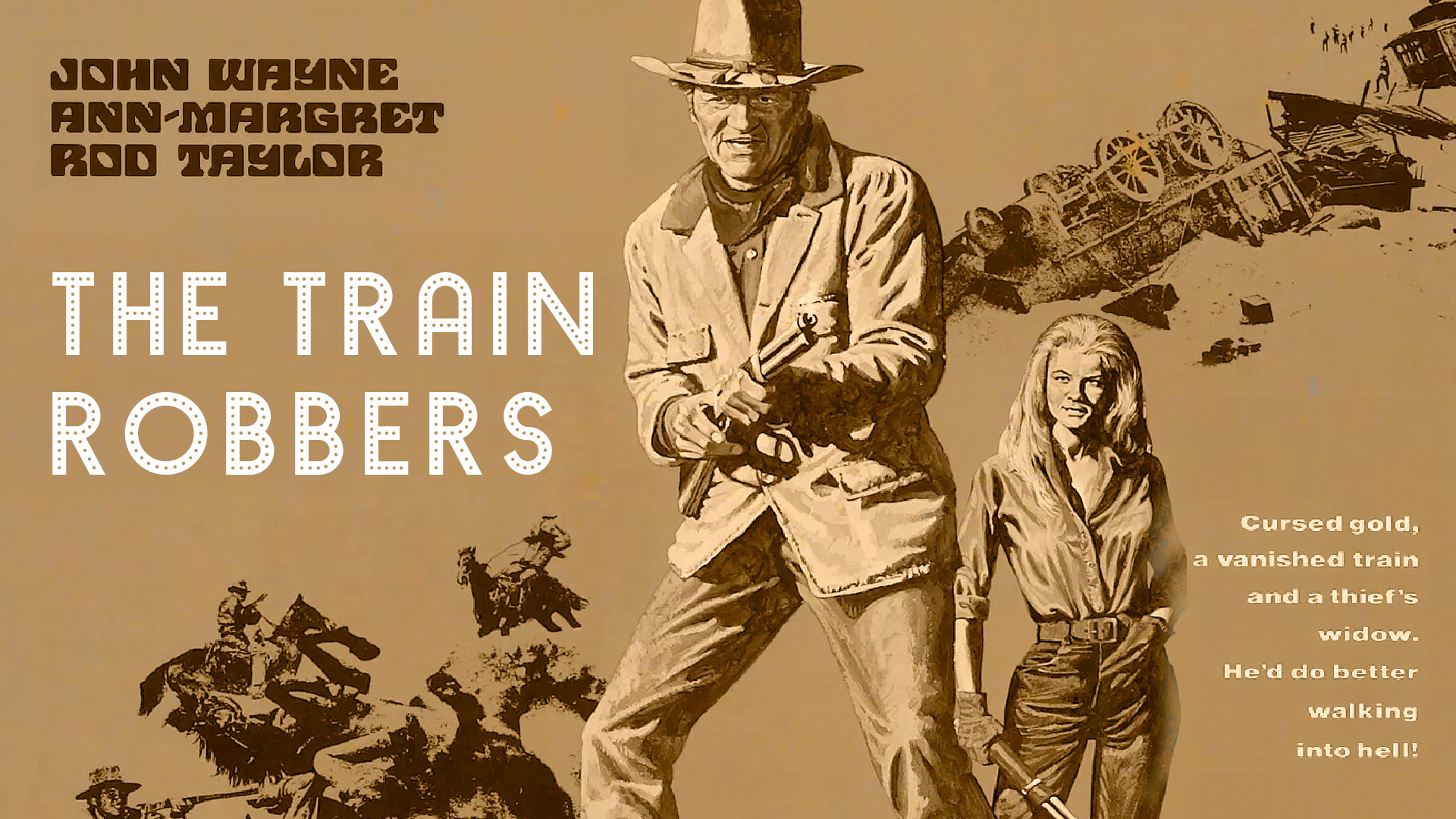 The Train Robbers (1973)