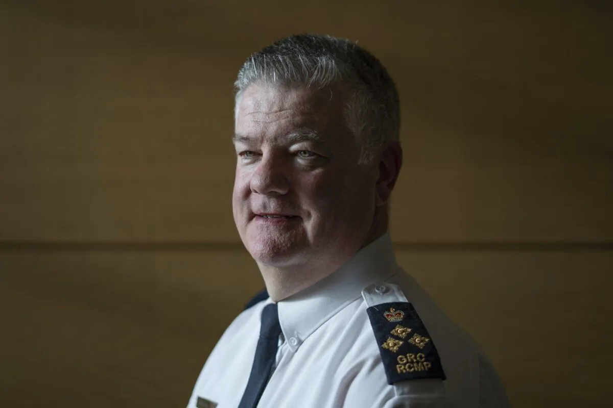 Assistant Commissioner Dennis Daley, the new commanding officer of the Nova Scotia RCMP, poses at RCMP headquarters in Dartmouth, N.S. on Dec. 14, 2022. (The Canadian Press/Darren Calabrese)